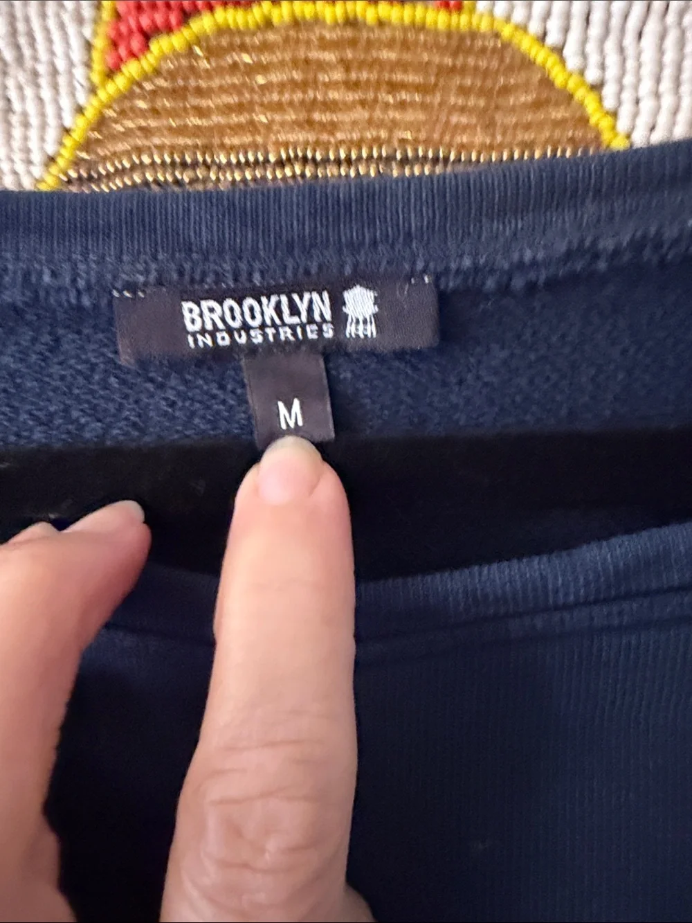 “BROOKLYN INDUSTRIES” Gorgeous Cotton Sweatshirt - Picture 2 of 6